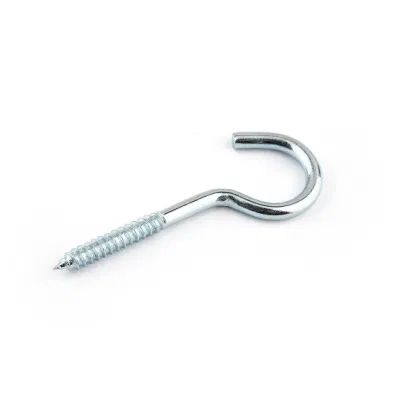 Good Quality Stainless Steel Carbon Steel L Shaped J Shaped Hanging Hook Screw for Open Eye Hook Screw