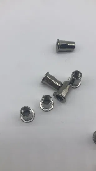 Rivet Nut M6 SS304 Half Hex External Hex Internal Hex